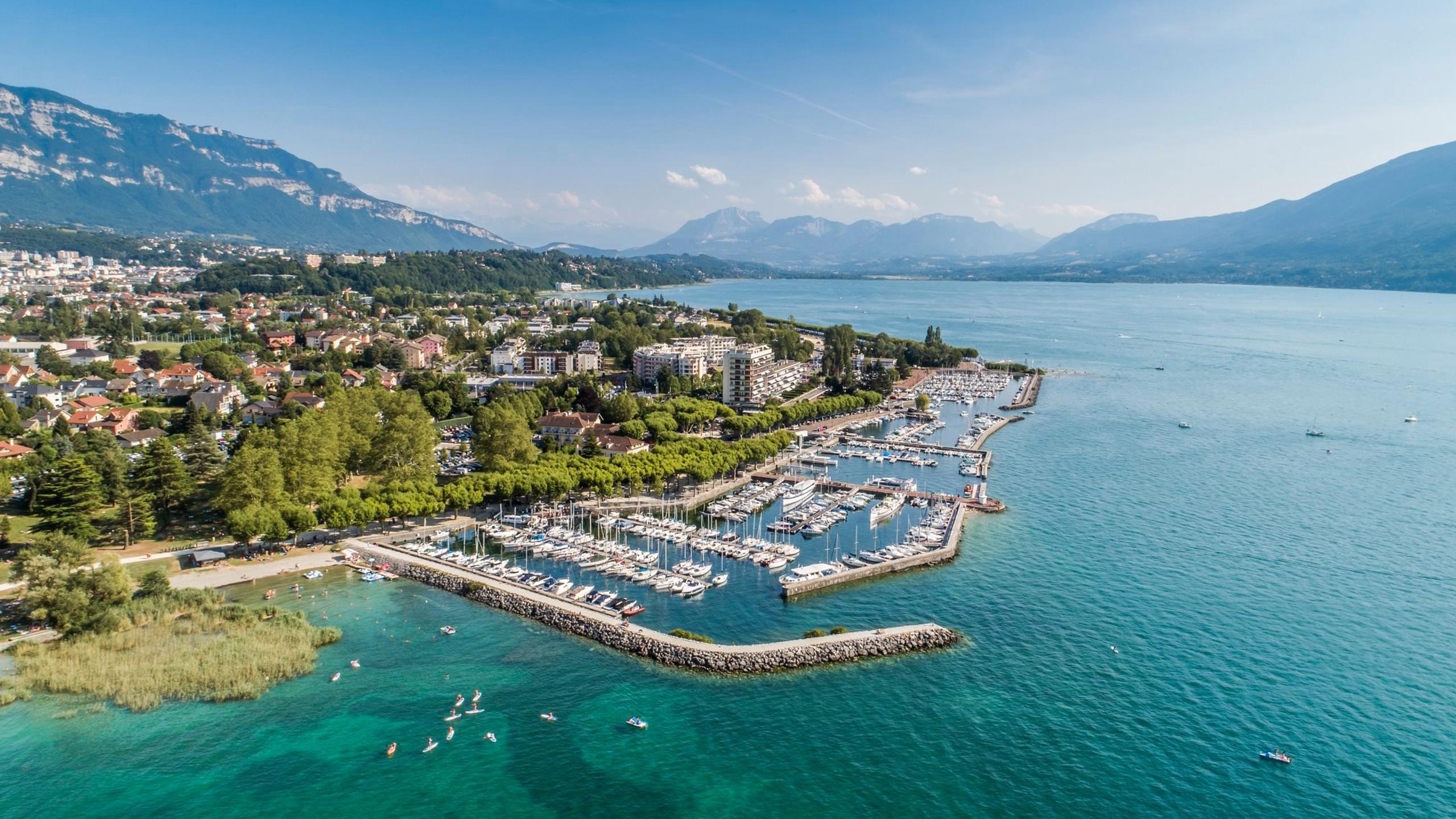 Aix-les-Bains - Été - Rives du Lac du Bourget