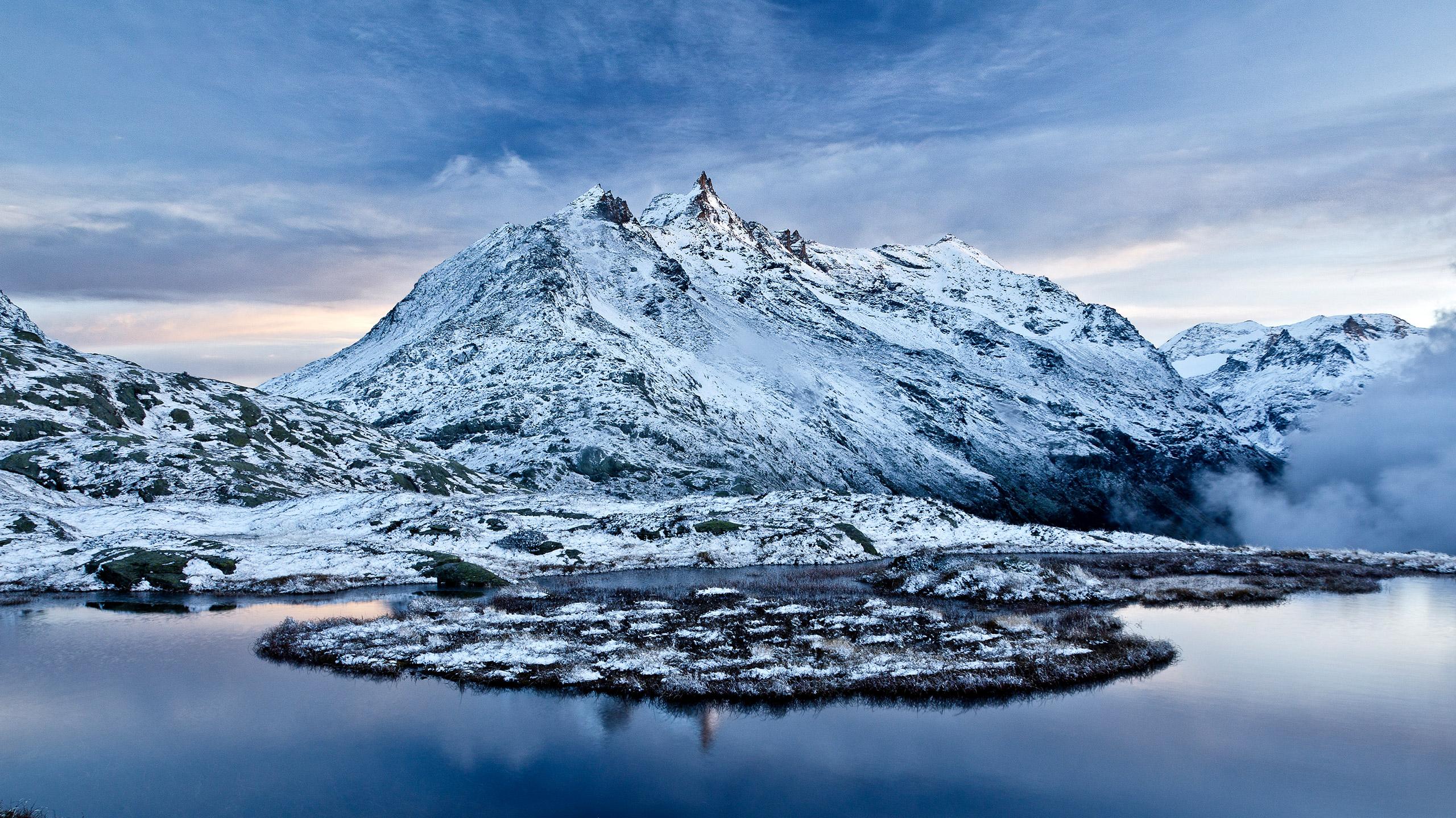 Val-Cenis - Hiver - Lac - Montagne