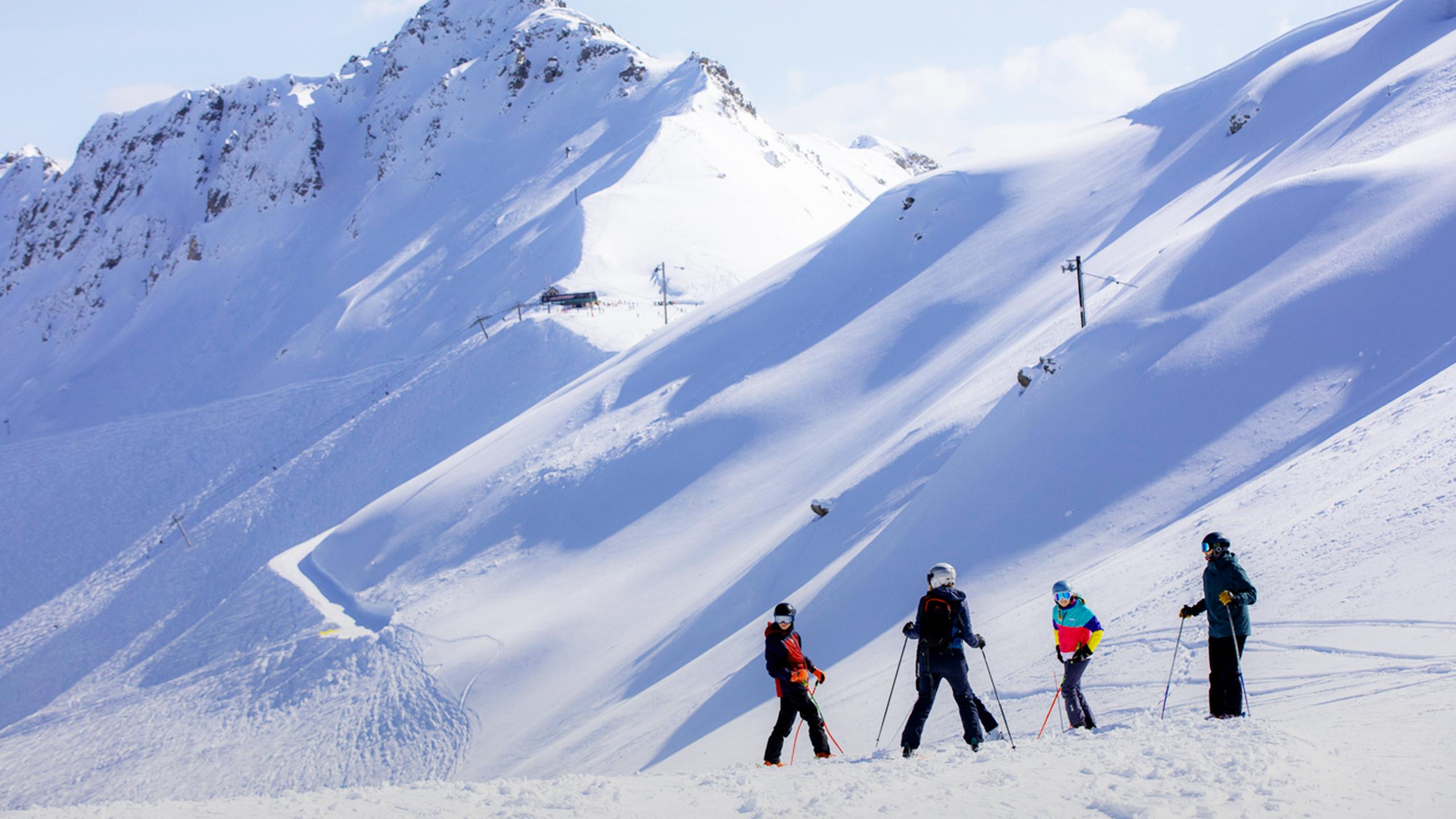 Le Grand Domaine - Valmorel - Hiver - Skieurs