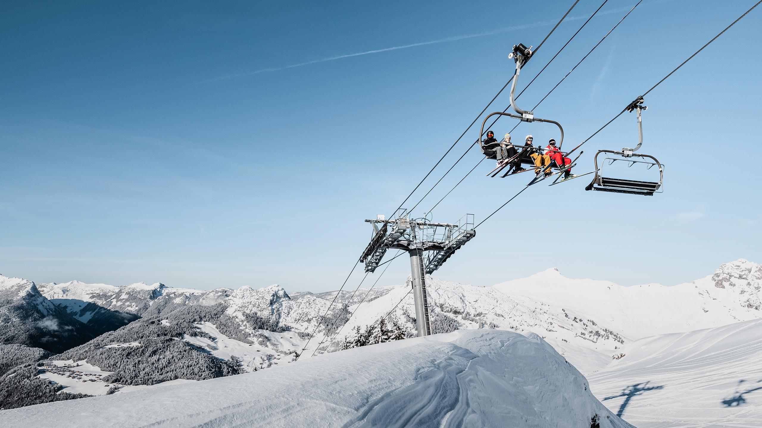 La Clusaz-Manigod - Hiver - Ski - Télésiège