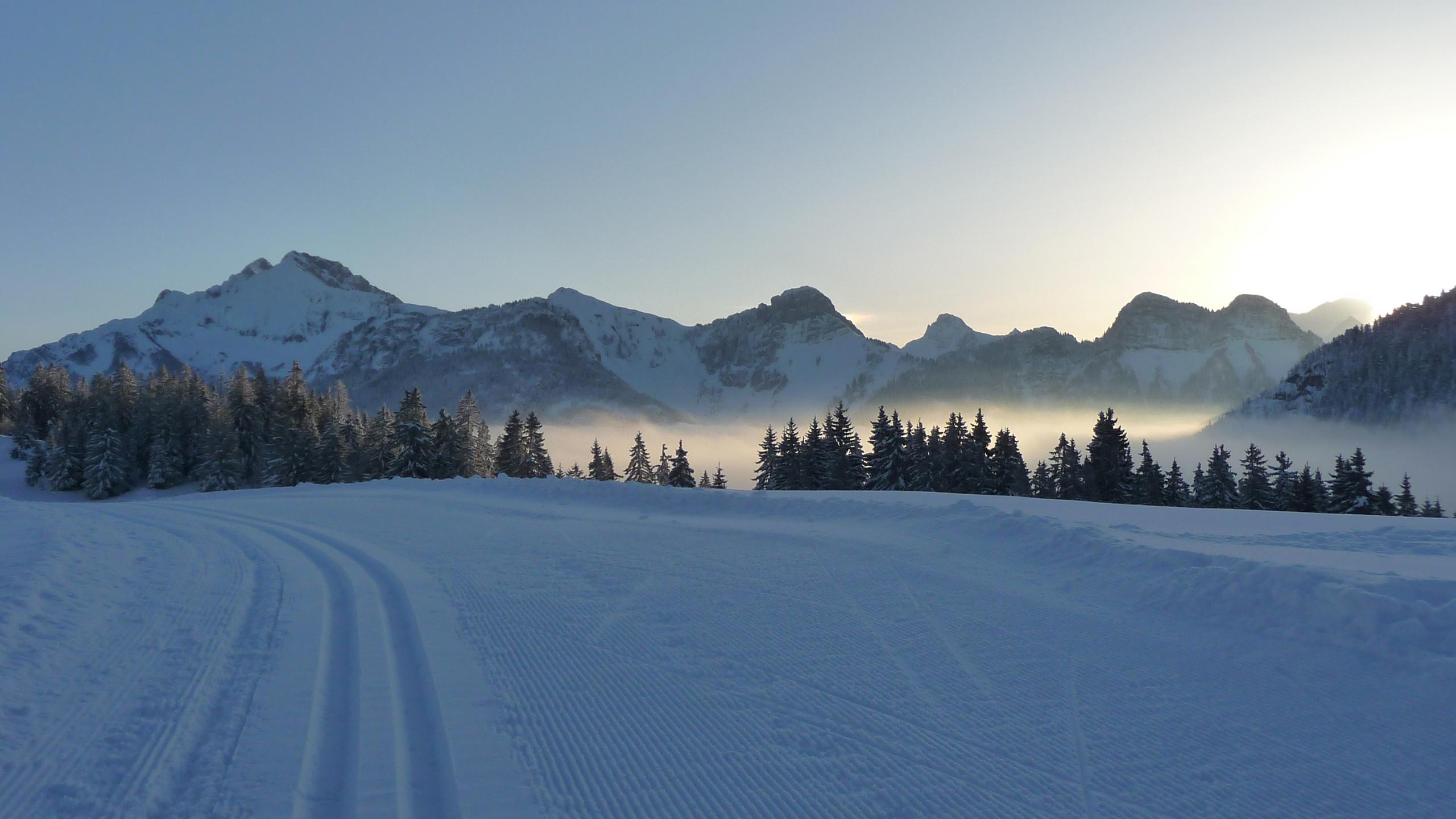 Annecy - Hiver - Montagne - Plateau des Glières