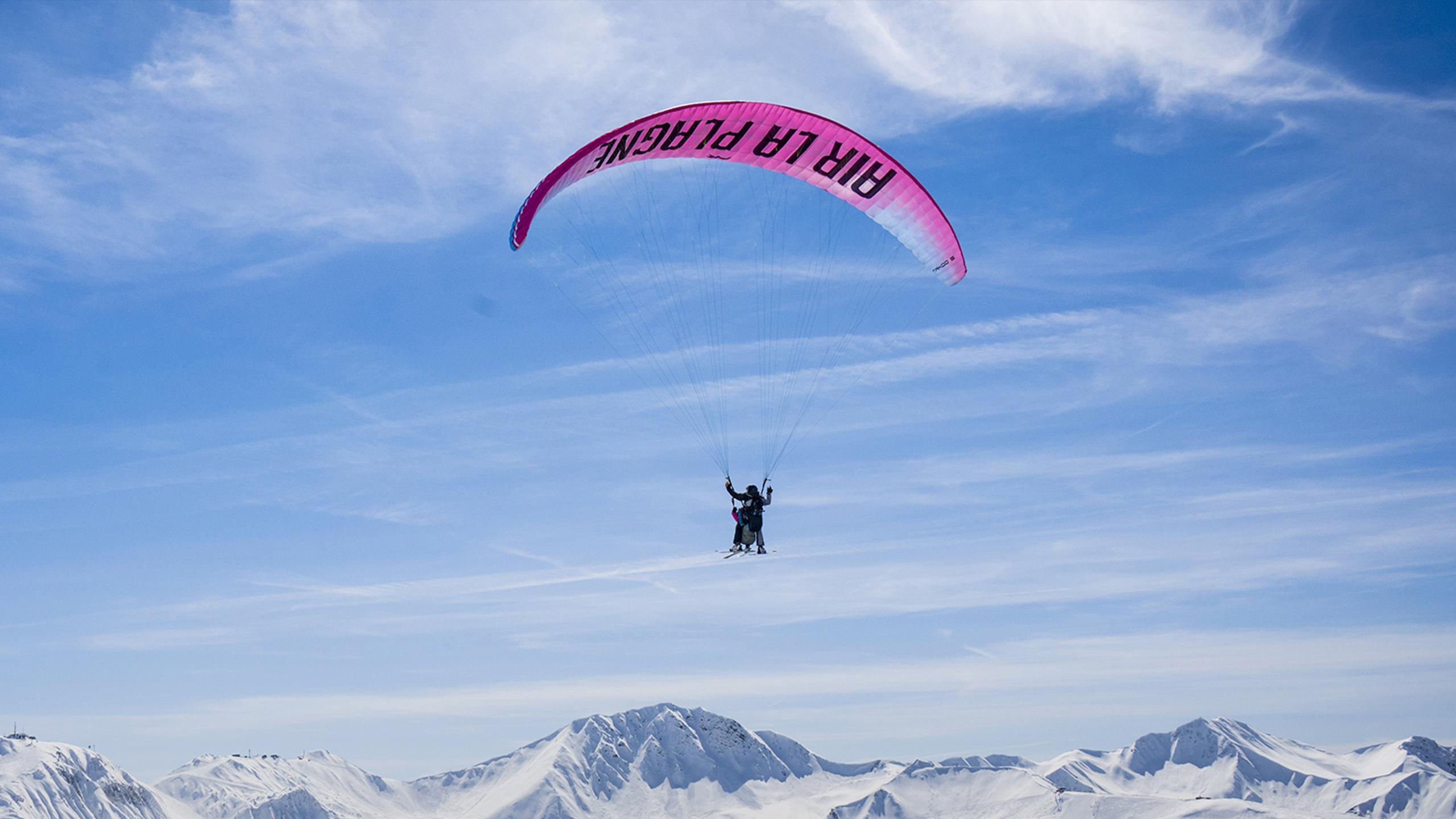 Tarentaise-Vanoise - La Plagne - Hiver - Parapente