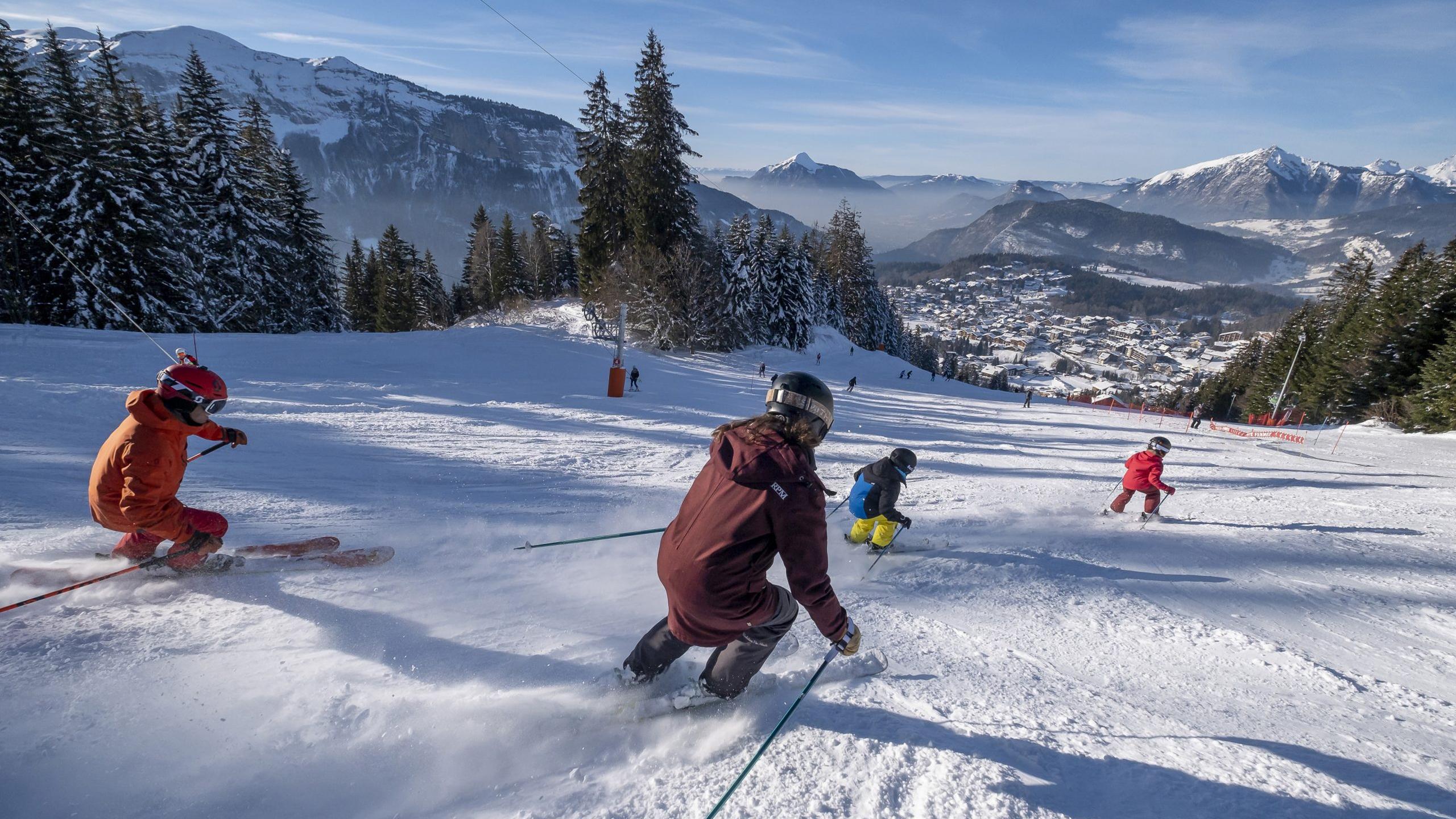 Les Carroz d'Arâches - Hiver - Ski