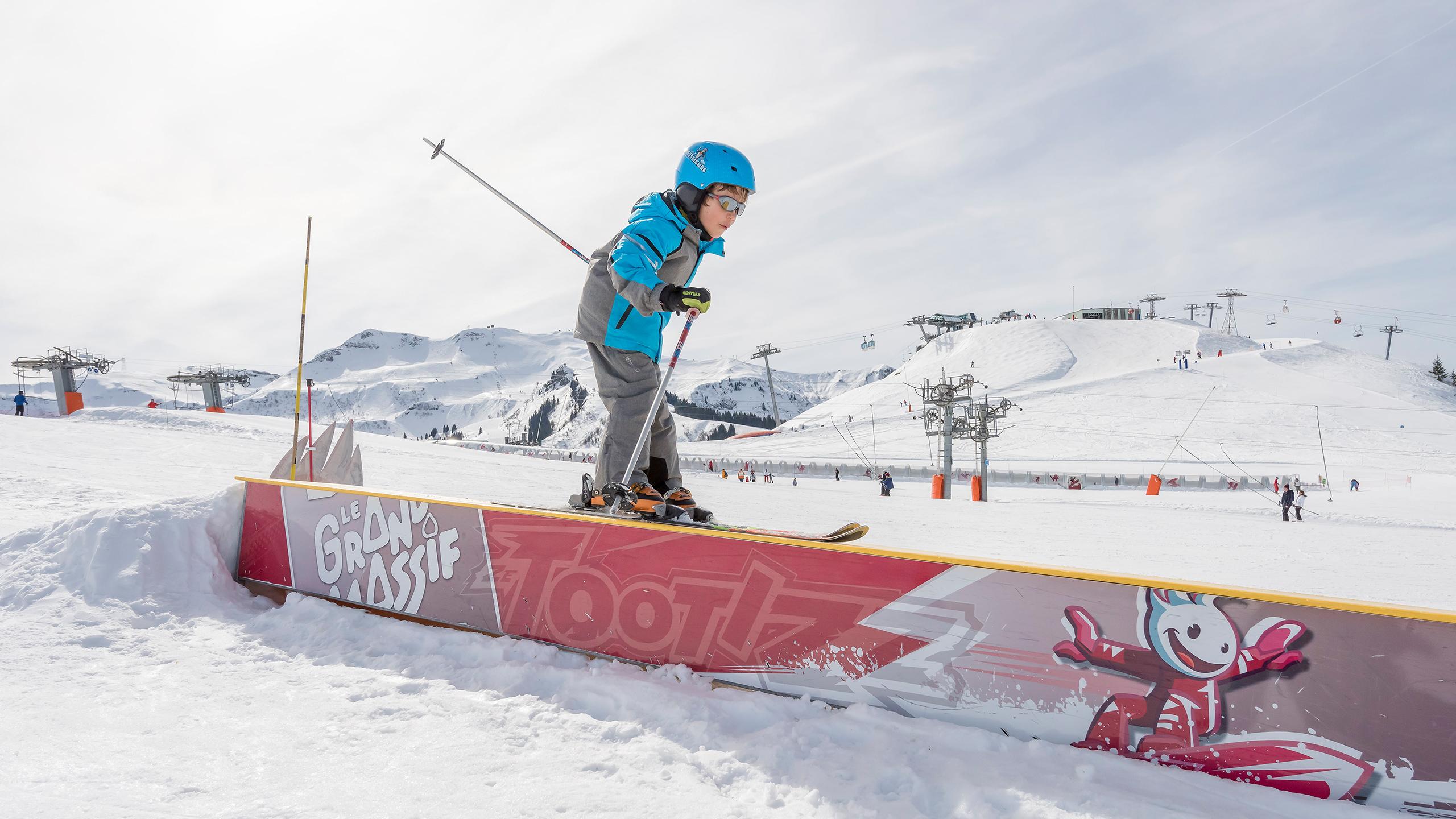 Samoëns - Hiver - Skieur Enfant