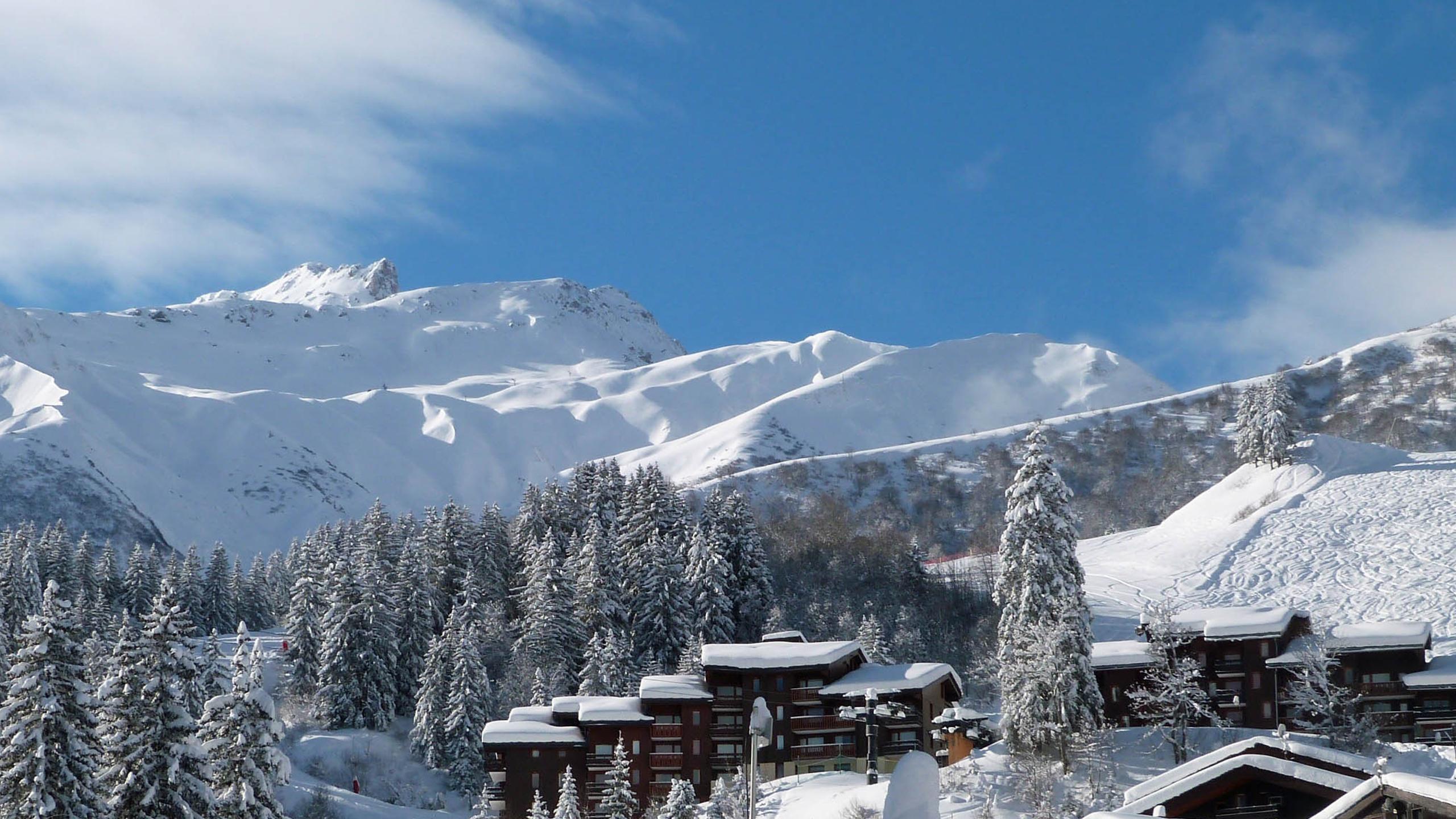 Valmorel - Hiver - Station