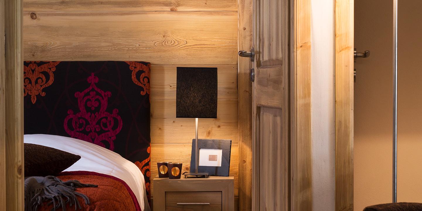 Chambre dans un appartement au sein de la résidence Chalets d'Angèle à Châtel