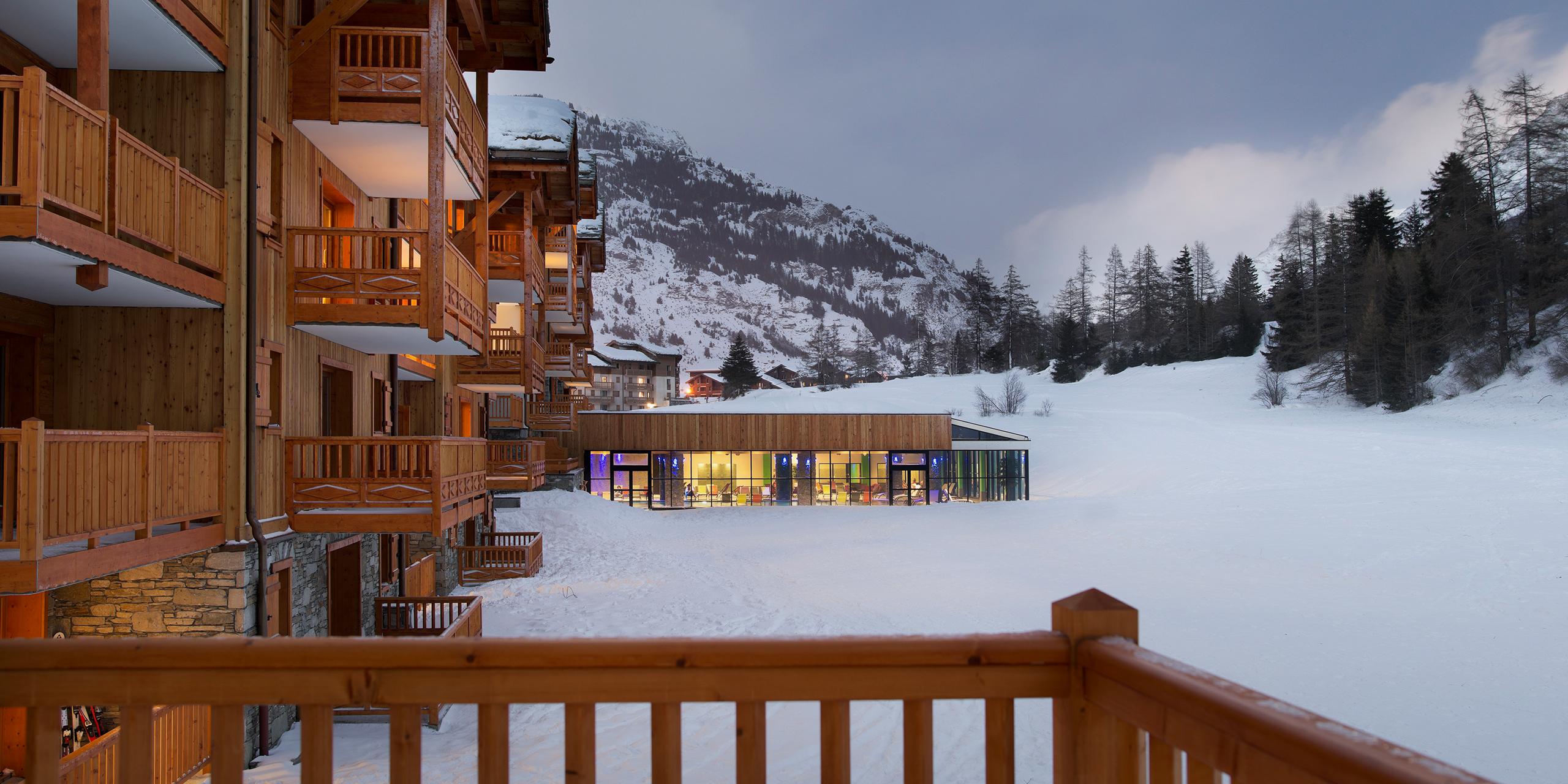 Chalets de Flambeau - Val-Cenis - Hiver - Extérieur