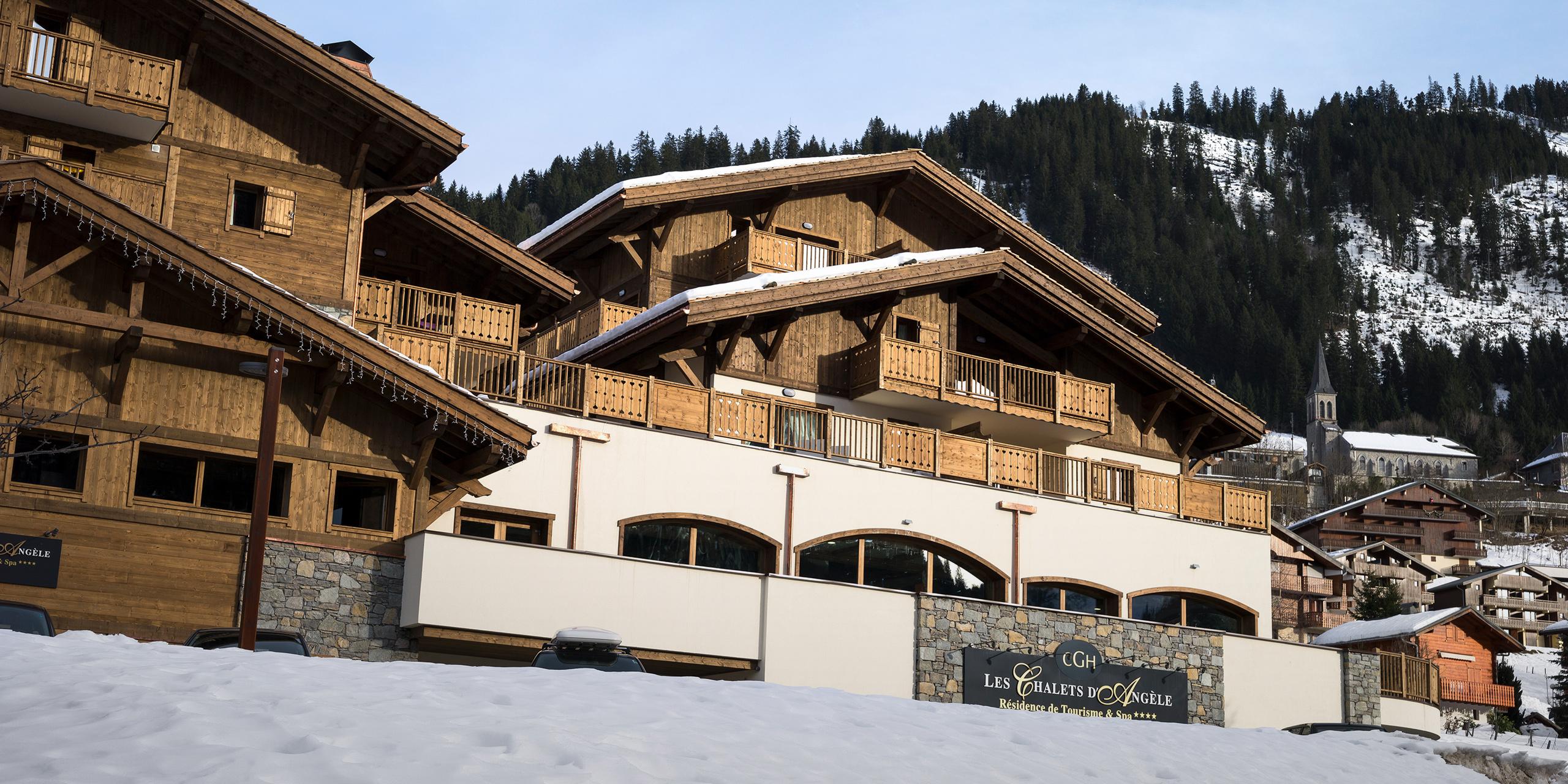 Chalets d'Angèle - Châtel - Hiver - Extérieur