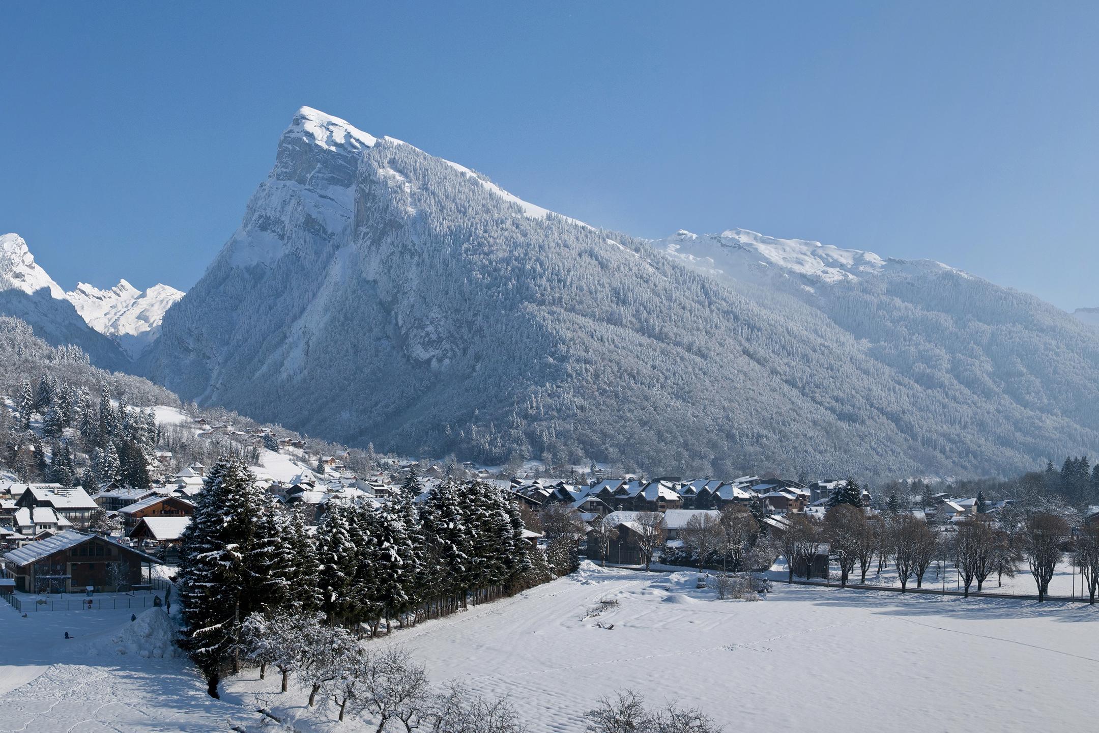 Massif du Giffre - Samoëns - Hiver - Le Criou