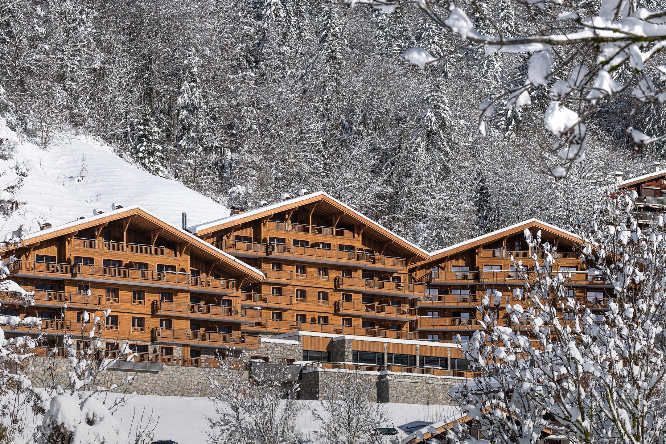 Chalets de Joy - Le Grand-Bornand - Hiver - Extérieur de la résidence