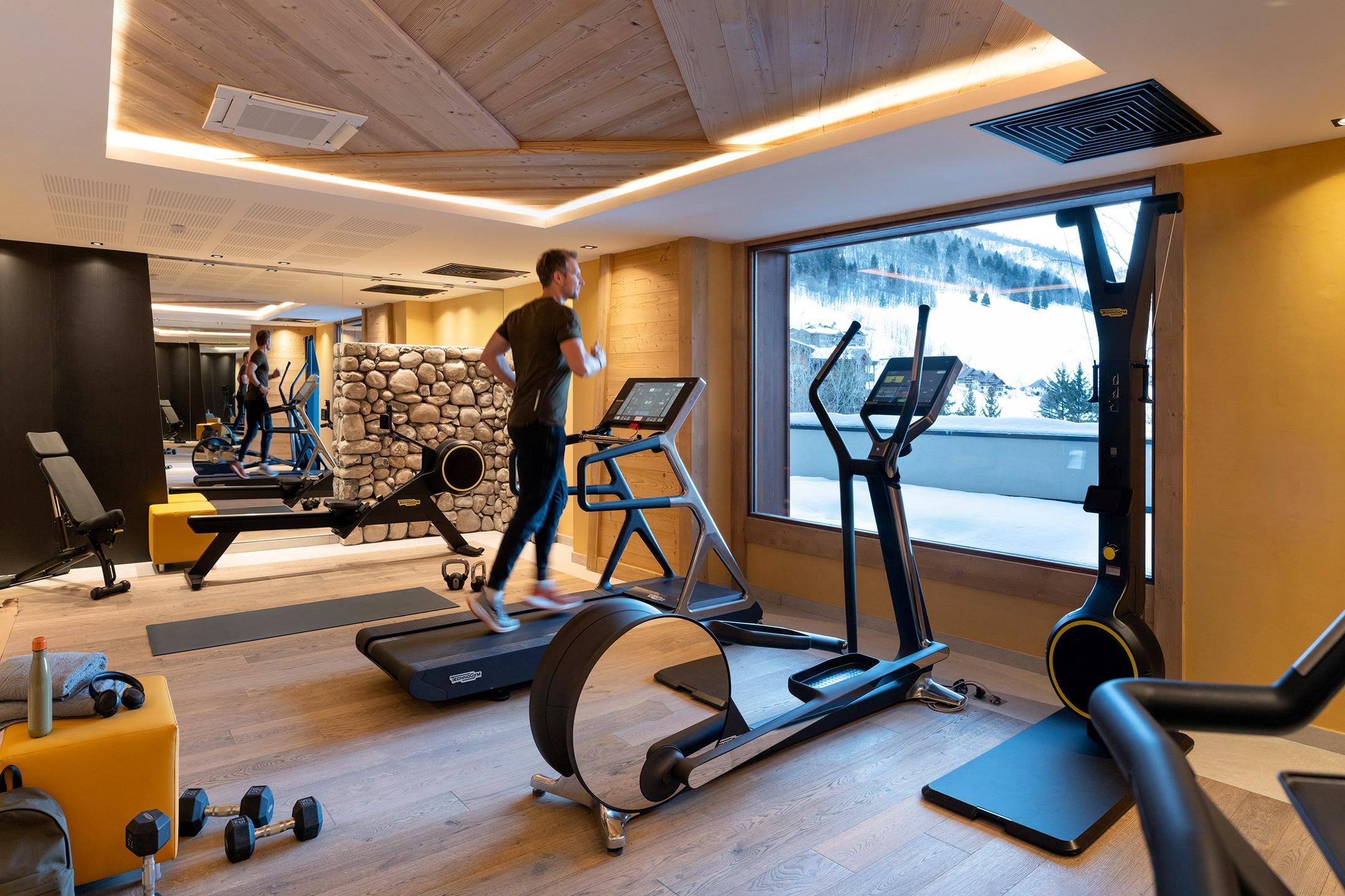 Salle de fitness - Spa Montagnes du Monde® - Résidence Akoya à Valmorel