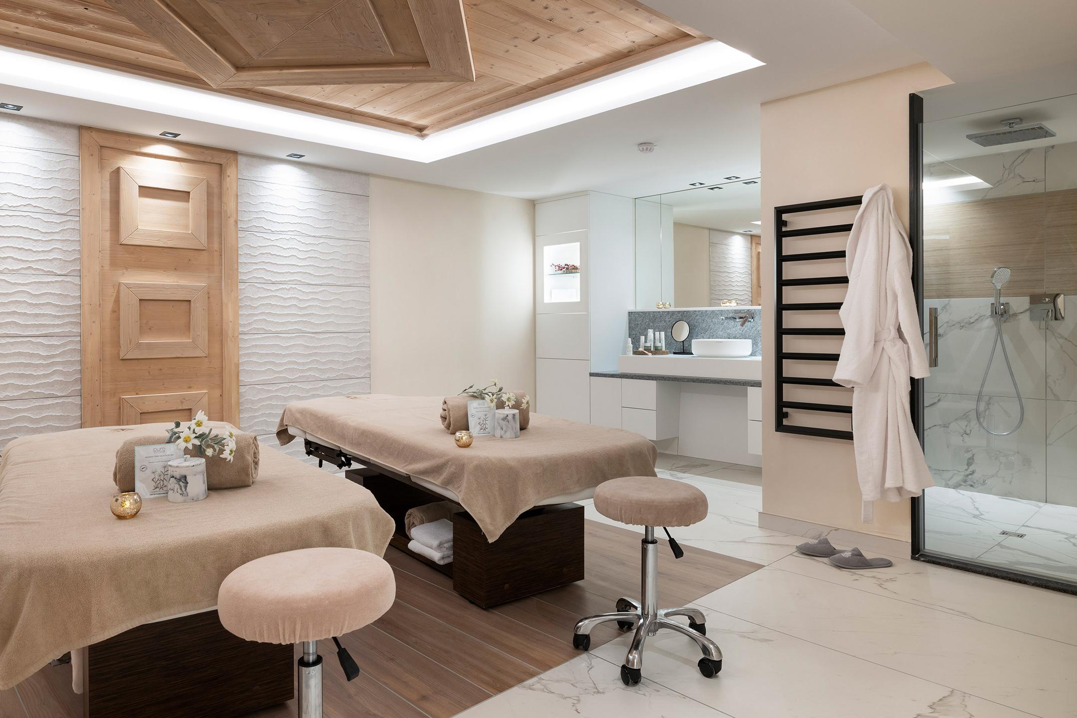 Salle de soins - Spa Montagnes du Monde® - Résidence Akoya