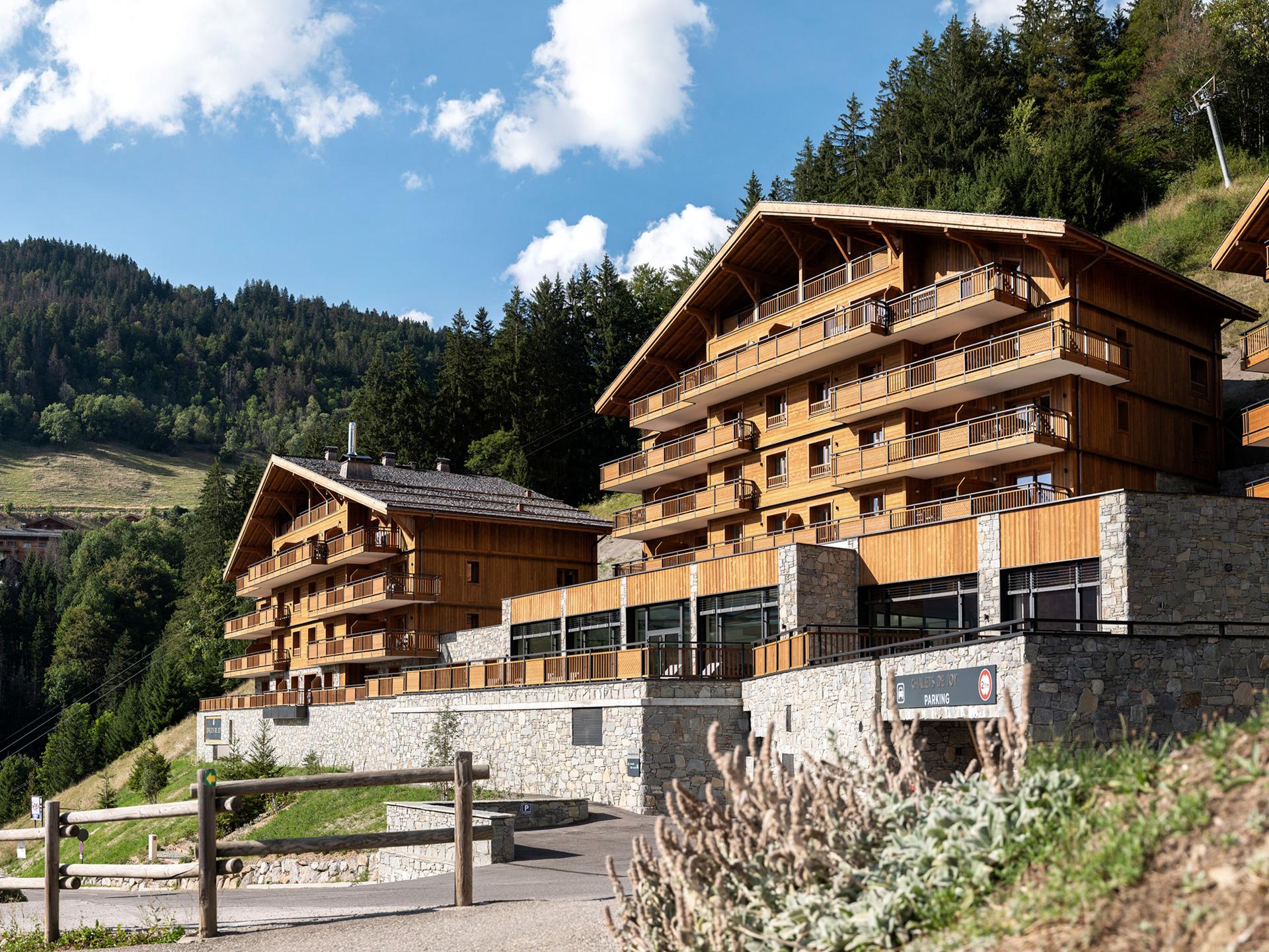 Chalets de Joy - Le Grand Bornand - Exterieur - ©Studio Bergoend 