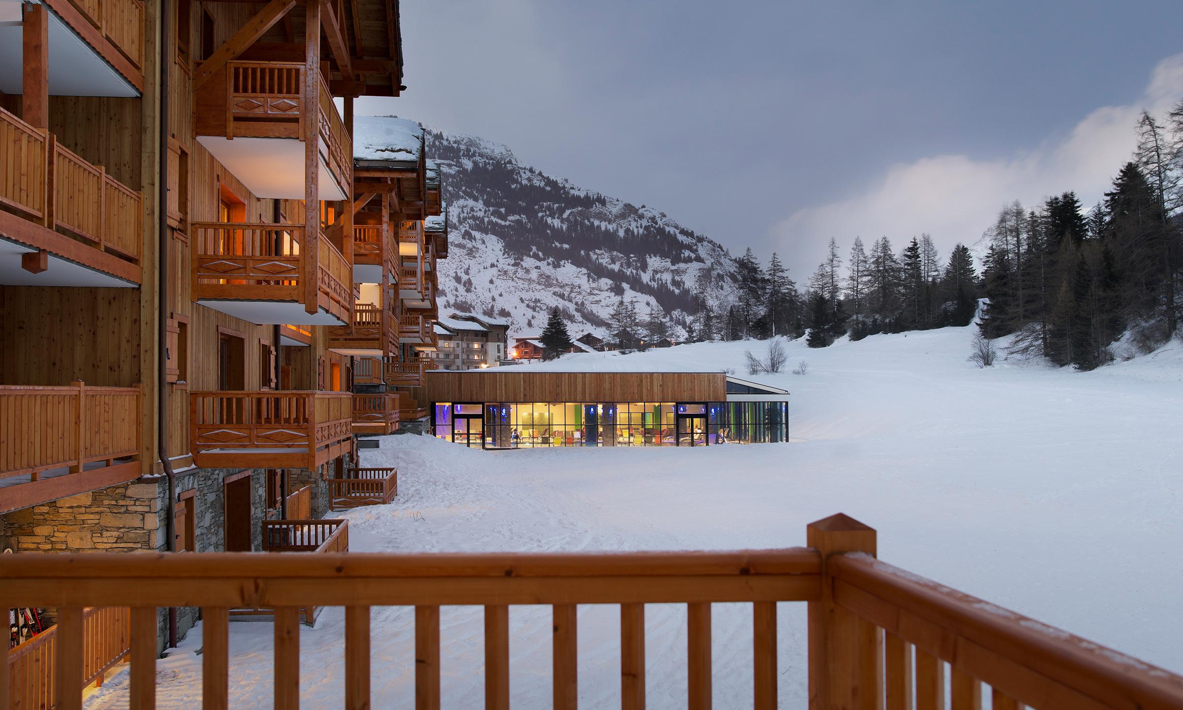 Chalets de Flambeau - Val-Cenis - Hiver - Extérieur