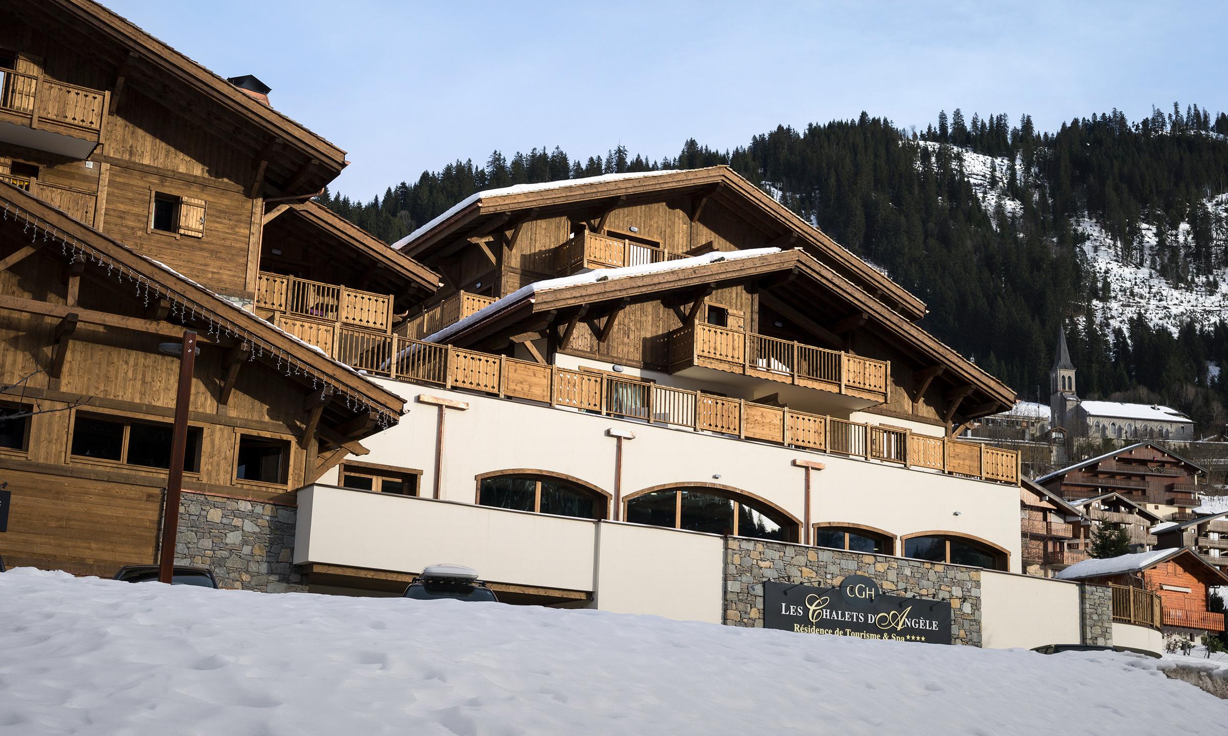 Chalets d'Angèle - Châtel - Hiver - Extérieur