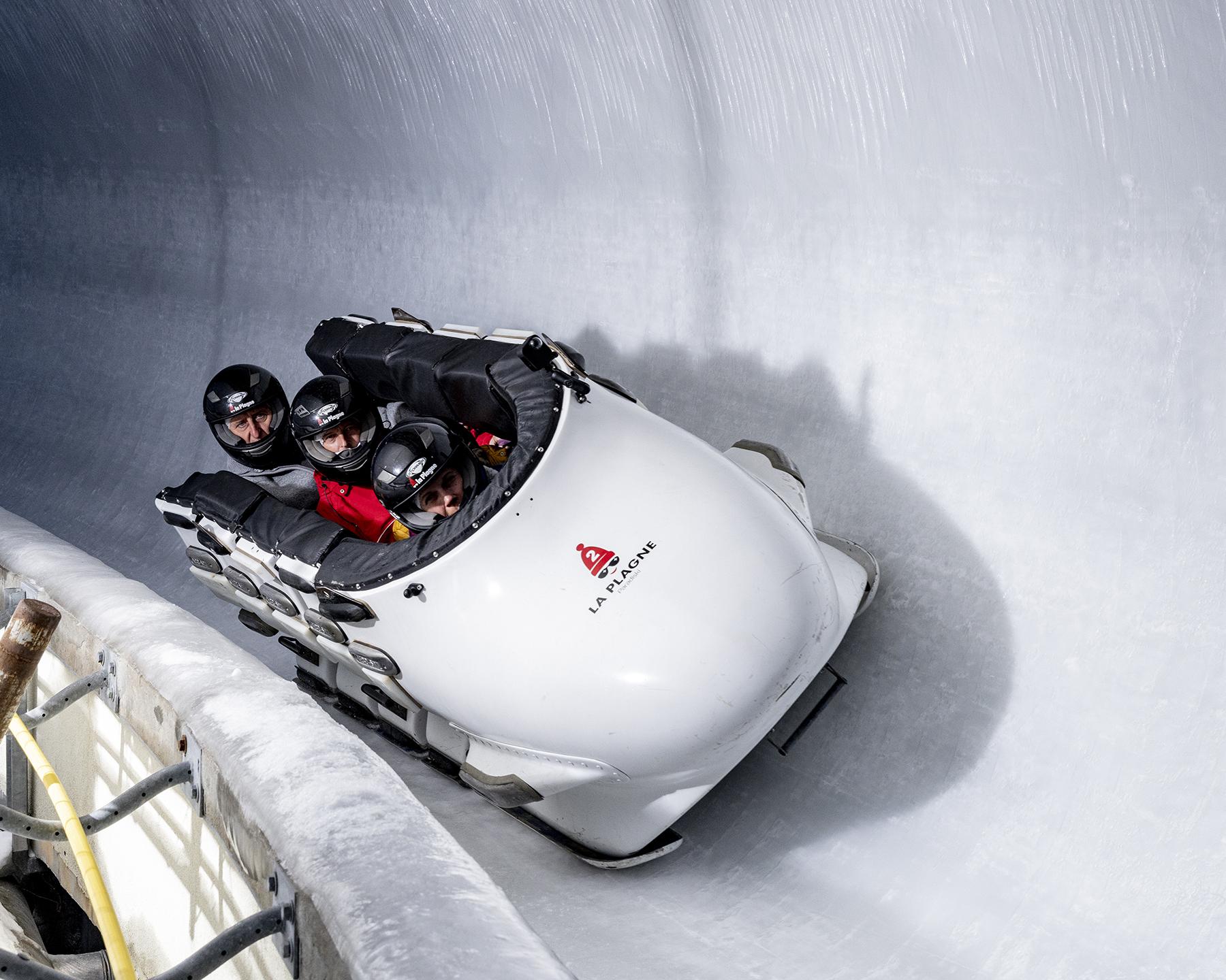 Destination La Plagne - Activités hors-ski - Bobsleigh